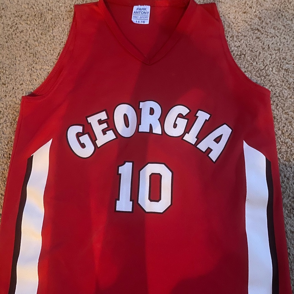 Georgia basketball jersey